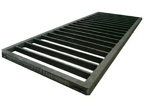 GRELHA FERRO FUNDIDO 10 X 50CM