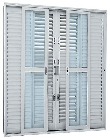 PORTA SASAZAKI BALCÃO MULTIFLEX DE CORRER 2MTS BRANCO