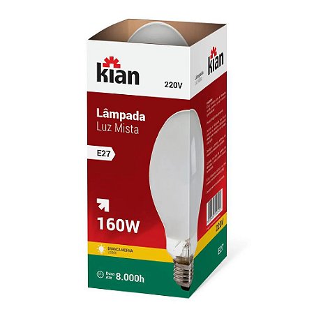 LÂMPADA MISTA 160W X 220V E27 KIAN