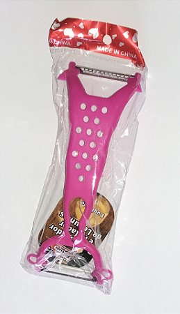 DESCASCADOR RALADOR DE LEGUMES ROSA 18CM CATUAI