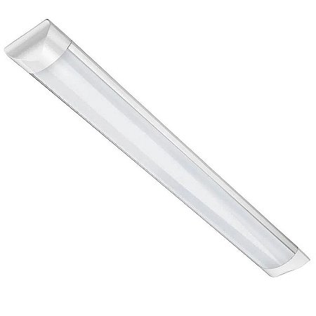 LUMINÁRIA LED RETANGULAR 60CM 18W BRANCA FRIA ROHS CE