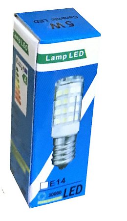 LÂMPADA LED G9 5W 6000K ROHS CE