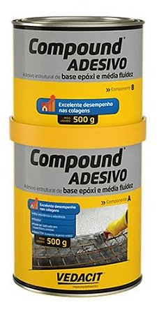 COMPOUND ADESIVO LATA 1 KG
