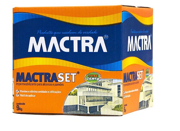 MACTRASET PROFISSIONAL 9KG