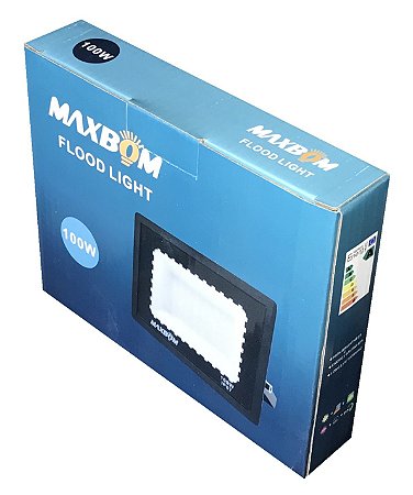 REFLETOR LED 100W 6500W MAXBOM