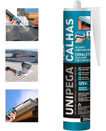 VEDA CALHA 280ML CINZA UNIPEGA