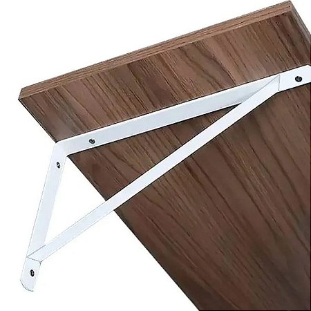 SUPORTE PRATELEIRA 30 CM BRANCA