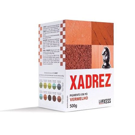 PÓ XADREZ 500G VERMELHO