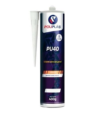 SILICONE PU-40 BRANCO 400G POLIPLAS