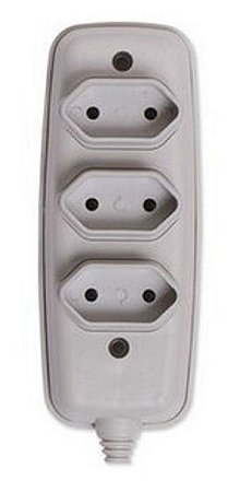 TOMADA ILUMI BARRA TRIPLA  1633