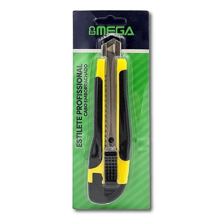 ESTILETE EMBORRACHADO 18MM MEGA