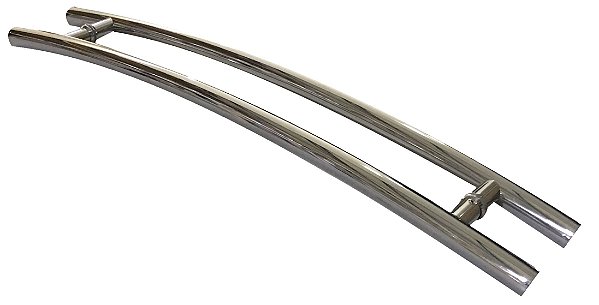 PUXADOR TUBULAR CURVO 450