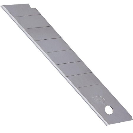 LÂMINA PARA ESTILETE 18MM COM 10 UNIDADES