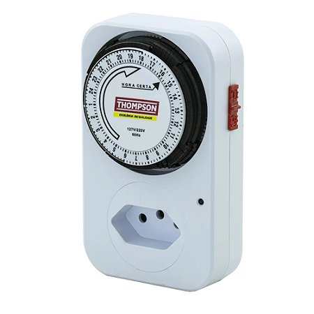 TIMER ANALÓGICO COM TOMADA BIVOLT THOMPSON