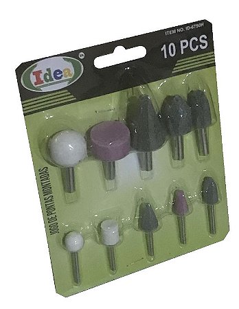 JOGO PONTA MONTADA COM 10 PEÇAS IDEA