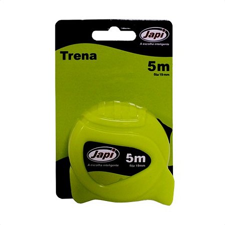 TRENA COM TRAVA 5M X 19MM VERDE JAPI