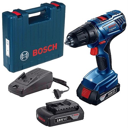 PARAFUSADEIRA E FURADEIRA A BATERIA GSB180 BOSCH