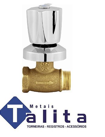 REGISTRO PRESSÃO TALITA 1416 3/4 C50