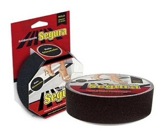 FITA ANTIDERRAPANTE 5X50 PRETO TATU