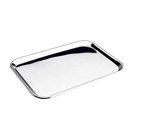 BANDEJA INOX RETANGULAR 25X35 POP