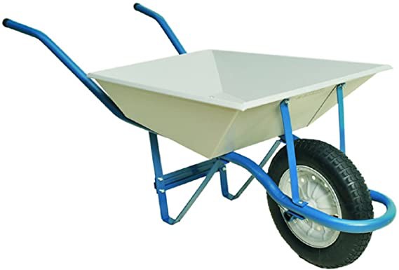 CARRINHO DE PEDREIRO REFORÇADO FERCAR CINZA/AZUL