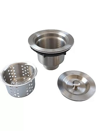 VÁLVULA HIGIÊNICA CESTO REMOVÍVEL 4.1/2"