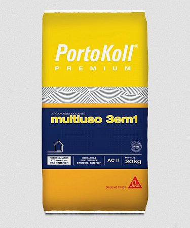 ARGAMASSA PREMIUM MULTIUSO 3EM1 PORTOKOL