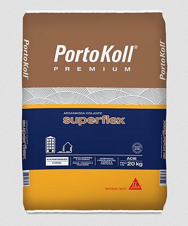 ARGAMASSA PREMIUM SUPERFLEX BRANCO PORTOKOLL