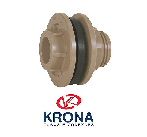 ADAPTADOR SOLDÁVEL COM FLANGE 20MMX1/2 KRONA