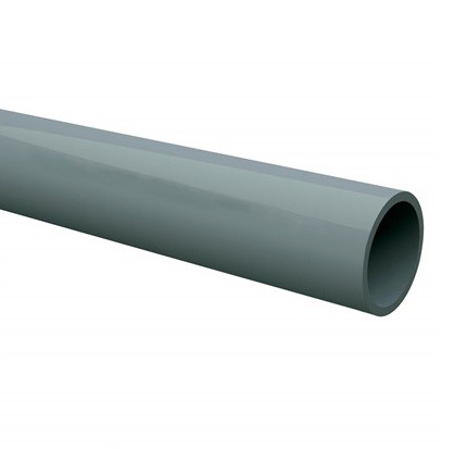 TUBO RÍGIDO LEVE PVC CINZA 2"