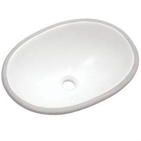 CUBA EMBUTIR INCEPA OVAL 495X330 BRANCO
