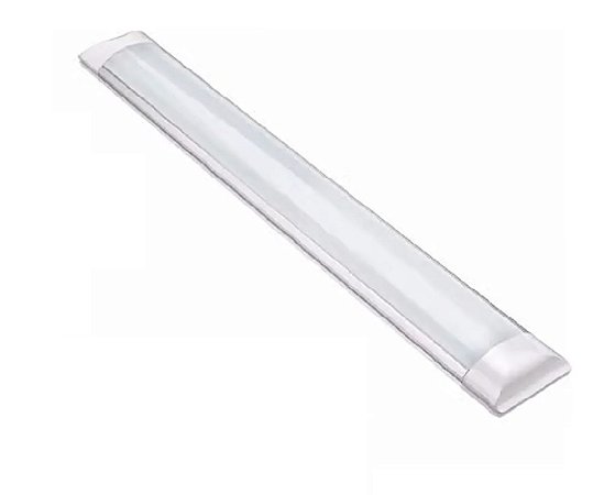 LUMINÁRIA LED SLIM 40W 120CM BRANCO FRIO TOP LIGH