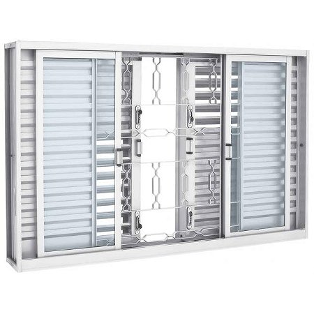 VENEZIANA SASAZAKI PRATIKA MULTIFLEX GRADE ELO BRANCA 120X150X16CM