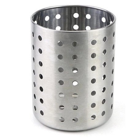 ESCORREDOR PORTA TALHER INOX COZINHA  CROMADO