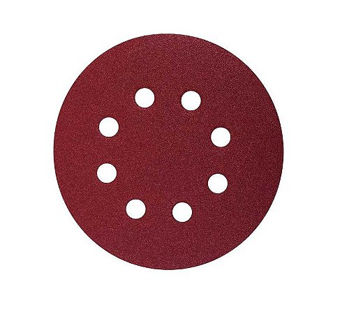 LIXA DISCO VELCRO 125 MM 80 FORTAK
