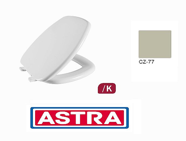 ASSENTO ASTRA STYLUS/ COM ALMOFADA  CINZA