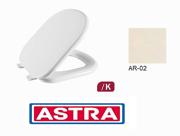 ASSENTO ASTRA SABATINI ALMOFADADO AREIA