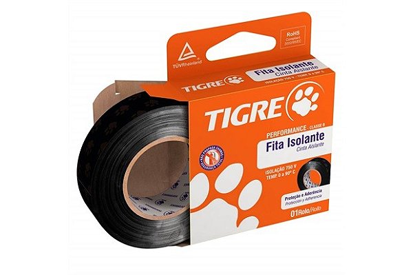 FITA ISOLANTE TIGRE PERFORMANCE 20MT