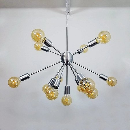 LUSTRE SPUTINIK ESCOVADO 1190 LL
