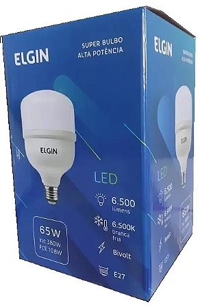 LÂMPADA LED BULBO 80W 6500K E27/E40 ELGIN