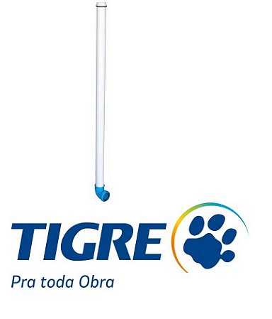 TUBO PARA VÁLVULA DESCARGA PONTA AZUL TIGRE