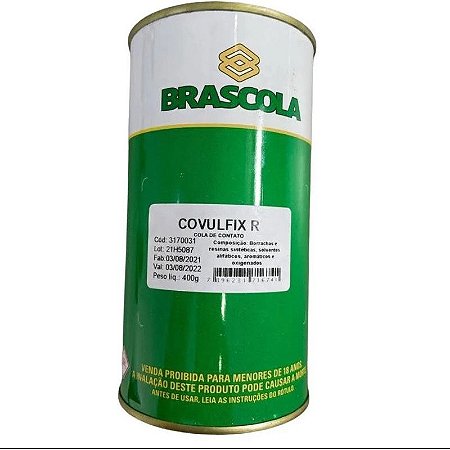 COLA CONTATO COVULFIX 400G BRASCOLA