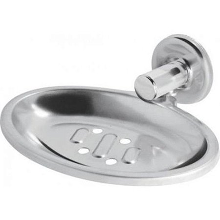 SABONETEIRA IMPÉRIO CROMADA COM CUBA INOX STAN
