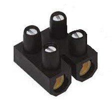 CONECTOR SINDAL PRETO 4MM 400V FAME PARALELO