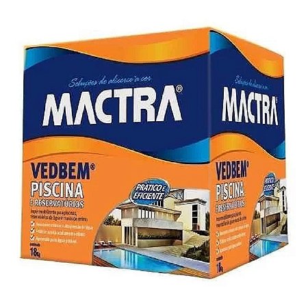 VEDABEM PISCINA RESERVATÓRIO MACTRA 18KG