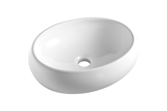 CUBA ICASA APOIO OVAL 40X30 BRANCO