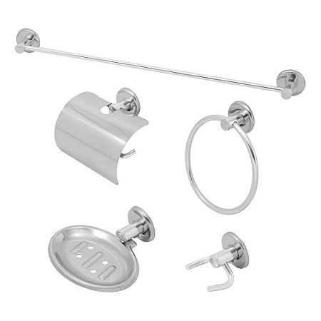 ACESSÓRIO BANHEIRO 5PCS IMPÉRIO STANDER