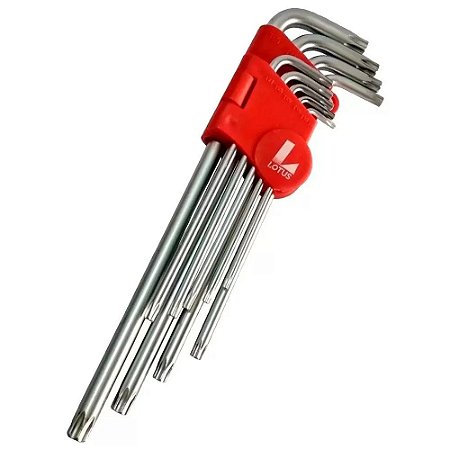JOGO CHAVE TORX 9P LOTUS