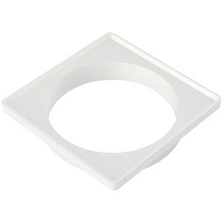 PORTA GRELHA TIGRE QUADRADO BRANCO 100MM