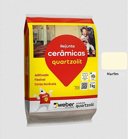 REJUNTE QUARTZOLIT 1KG MARFIM